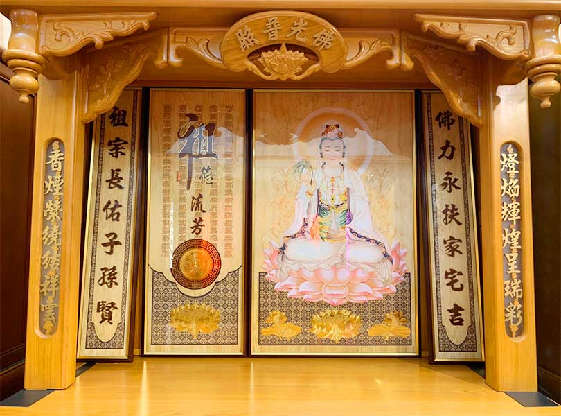 全實木佛櫥檜木